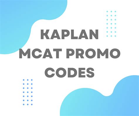 mcat test package promo code|kaplan mcat code.